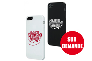 COQUE I-PHONE (noir/blanc)